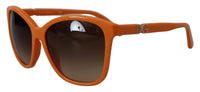 Thumbnail for Chic Orange Round Sunglasses for Women