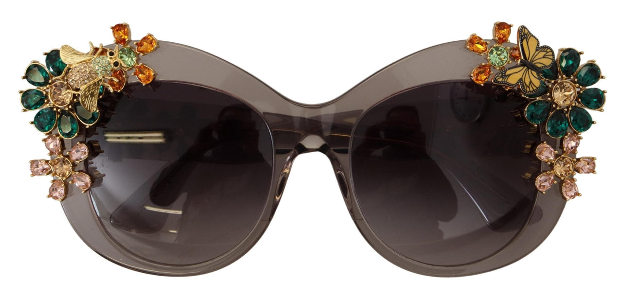 Crystal-Cat Eye Luxury Sunglasses