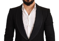 Thumbnail for Elegant Black Slim Fit Formal Blazer