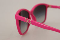 Thumbnail for Elegant Pink Round Sunglasses for Women