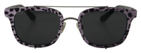 Thumbnail for Chic Purple Lens Metal Frame Sunglasses