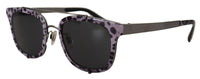 Thumbnail for Chic Purple Lens Metal Frame Sunglasses