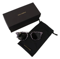 Thumbnail for Chic Purple Lens Metal Frame Sunglasses