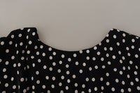 Thumbnail for Polka Dot Sheath Midi Elegance