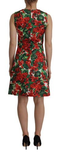 Thumbnail for Multicolor Floral A-Line Dress