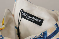 Thumbnail for Chic Majolica Mini Jacquard Dress