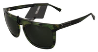 Thumbnail for Chic Green Acetate Women's Sunglasses