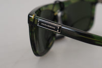 Thumbnail for Chic Green Acetate Women's Sunglasses
