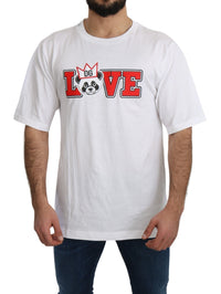 Thumbnail for Panda Love Slim Fit Crewneck Tee