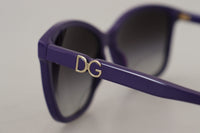 Thumbnail for Elegant Violet Round Sunglasses for Women