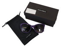 Thumbnail for Elegant Violet Round Sunglasses for Women