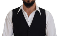 Thumbnail for Elegant Black Single-Breasted Dress Vest