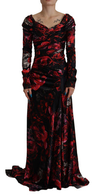 Thumbnail for Elegant Floral A-Line Sheath Dress