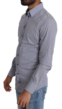 Thumbnail for Sicilia Slim Fit Polka Dot Cotton Blend Shirt