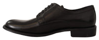 Thumbnail for Elegant Black Leather Formal Derby Shoes