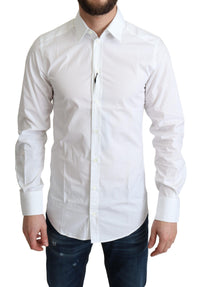 Thumbnail for Elegant White Cotton Dress Shirt