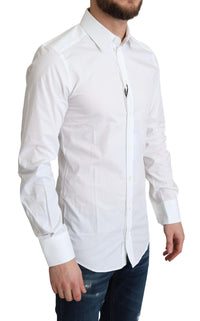 Thumbnail for Elegant White Cotton Dress Shirt