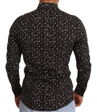 Thumbnail for Elegant Floral Embroidered Dress Shirt