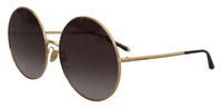 Thumbnail for Elegant Black Gold Gradient Sunglasses