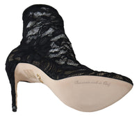 Thumbnail for Black Lace Taormina Pumps Elegance Unleashed