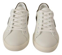 Thumbnail for White Suede Leather Mens Low Tops Sneakers