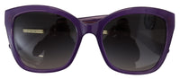 Thumbnail for Elegant Purple Gradient Lens Sunglasses