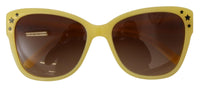 Thumbnail for Chic Yellow Acetate Gradient Sunglasses