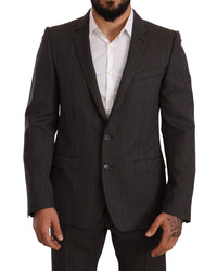 Thumbnail for Elegant Gray Martini Woolen Suit Set