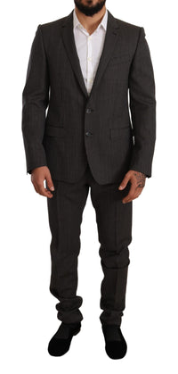 Thumbnail for Elegant Gray Martini Woolen Suit Set
