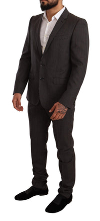 Thumbnail for Elegant Gray Martini Woolen Suit Set