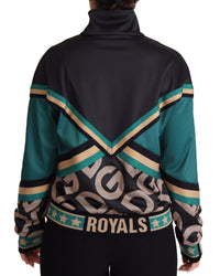 Thumbnail for Chic Multicolor Track Jacket with Logo Mania