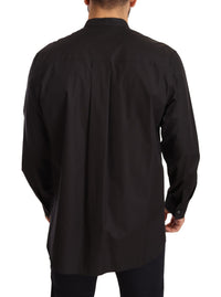 Thumbnail for Elegant Black 100% Cotton Men's Shirt