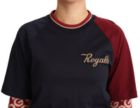 Thumbnail for Multicolor Royals Cotton Crewneck Sweater