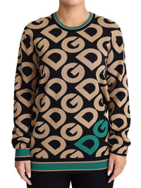 Thumbnail for Elegant Multicolor Wool Blend Sweater
