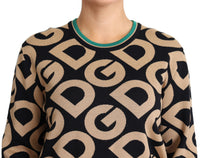 Thumbnail for Elegant Multicolor Wool Blend Sweater