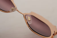 Thumbnail for Chic Rose Sequin Embroidered Sunglasses