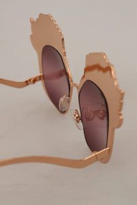 Thumbnail for Chic Rose Sequin Embroidered Sunglasses