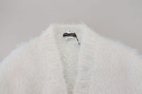 Thumbnail for Elegant White Long Sleeve Cardigan Jacket