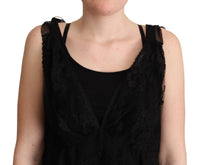 Thumbnail for Lustrous Silk-Blend Lace Trim Camisole