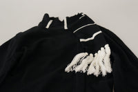 Thumbnail for Elegant Black Cashmere Turtleneck Sweater