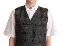 Thumbnail for Elegant Leopard Print Sleeveless Vest