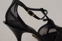 Thumbnail for Black Stiletto High Heels Sandals Shoes