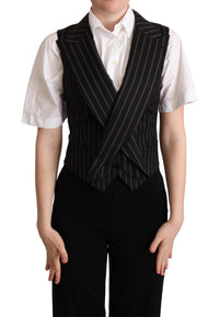 Thumbnail for Elegant Leopard Print Waistcoat – Sleeveless Vest