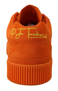 Thumbnail for Orange Leather P.j. Tucker Sneakers Shoes