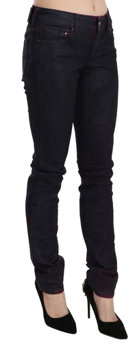 Thumbnail for Chic Black Low Waist Skinny Denim