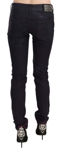 Thumbnail for Chic Black Low Waist Skinny Denim