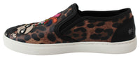 Thumbnail for Elegant Leopard Print Loafers for Sophisticated Style