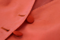 Thumbnail for Elegant Orange Silk Waistcoat