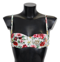 Thumbnail for Elegant Floral Bikini Top – Summer Chic