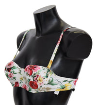 Thumbnail for Elegant Floral Bikini Top – Summer Chic